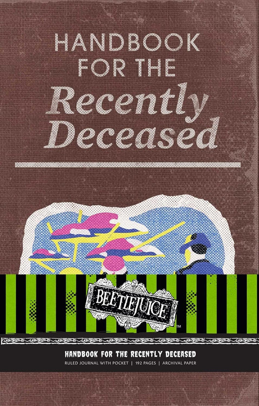 Beetlejuice: Handbook for the Recently Deceased Hardcover Ruled Journal - The Fourth Place