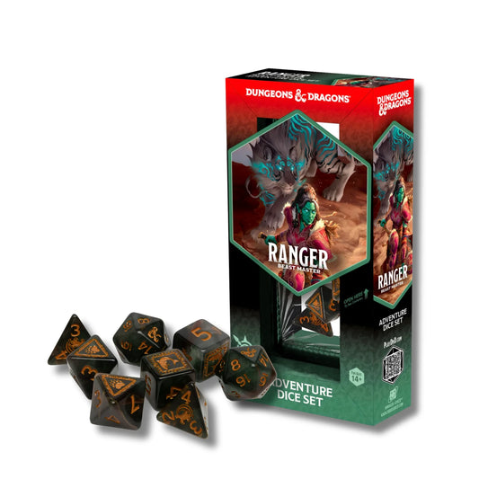 D&D Adventure Dice Set: Beast Master Ranger (Green/Brown)