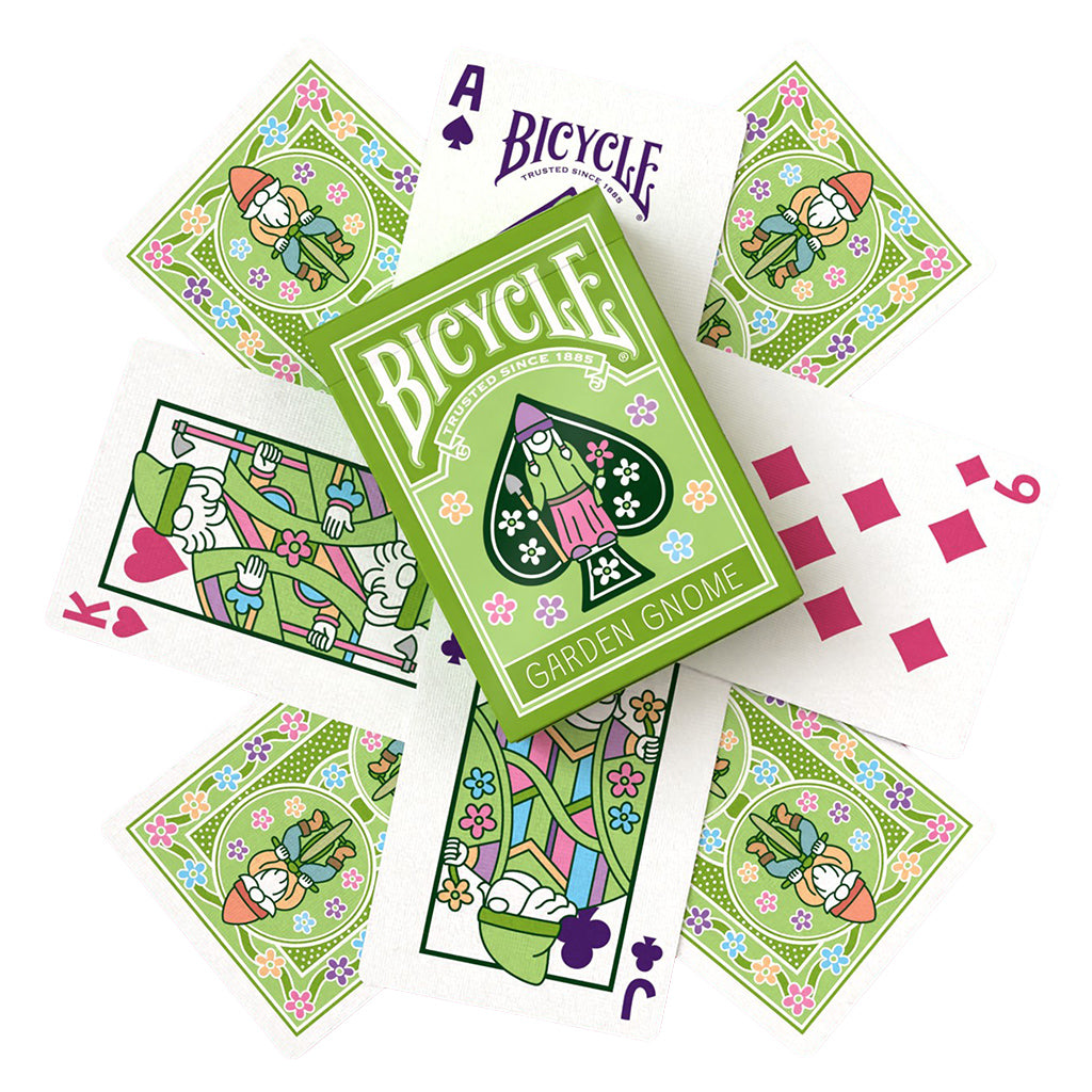 Bicycle Garden Gnome Playing Cards