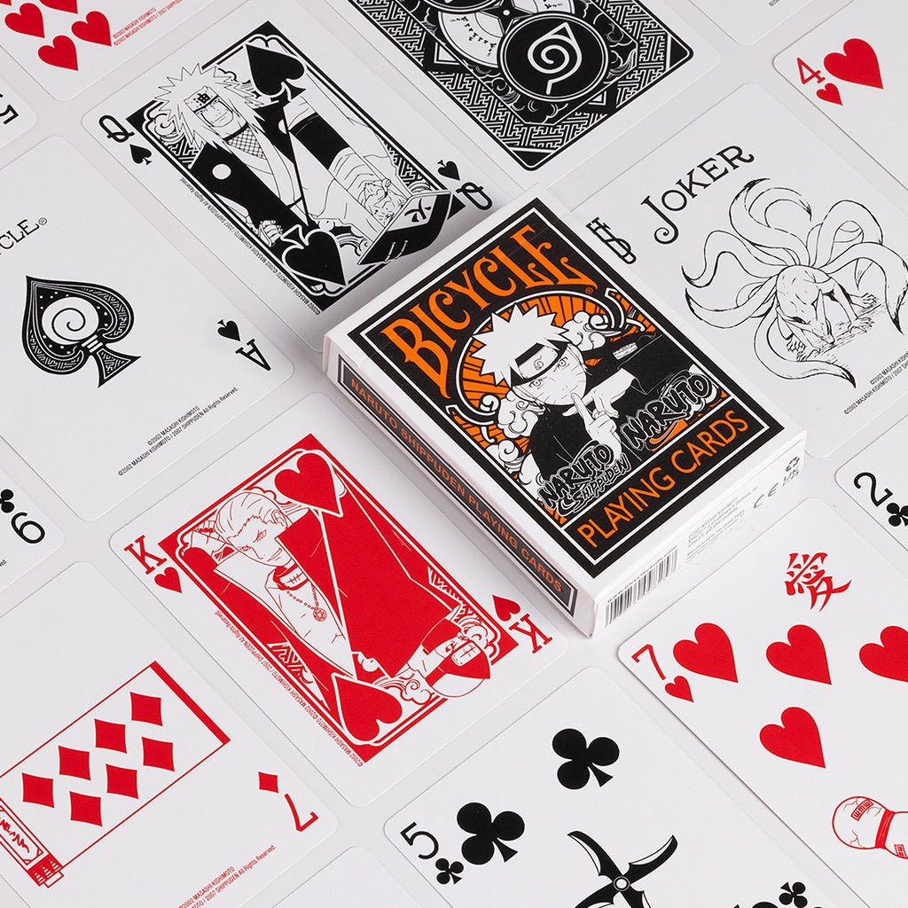 Bicycle Naruto Playing Cards - The Fourth Place