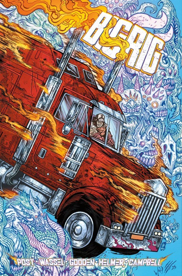 Big Rig 1 Cover B Maria Wolf - The Fourth Place