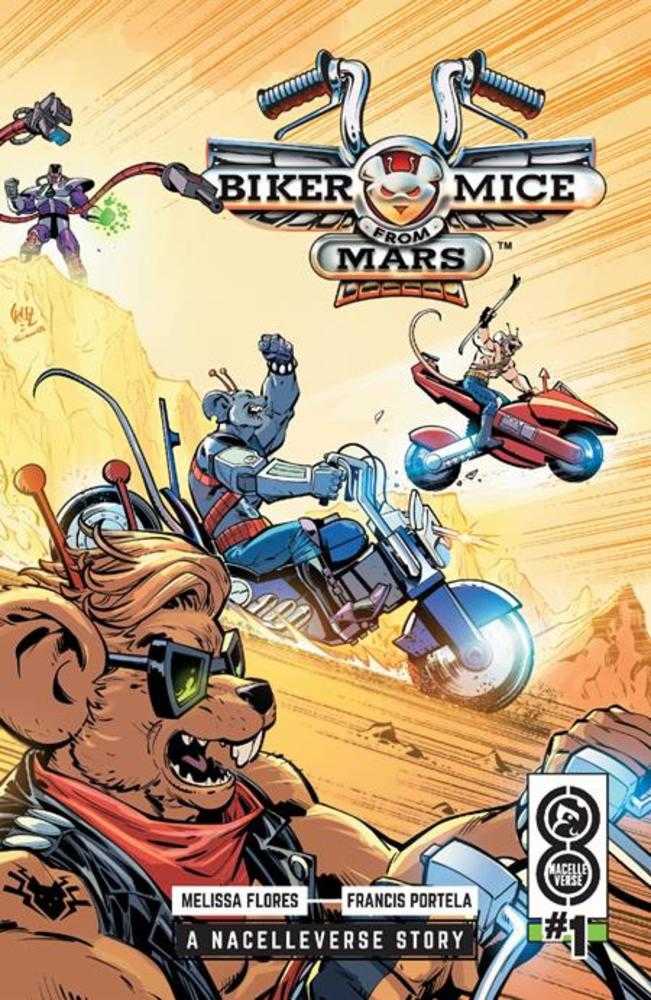 Biker Mice From Mars #1 (Of 3) Cover C Roger Cruz Variant - The Fourth Place