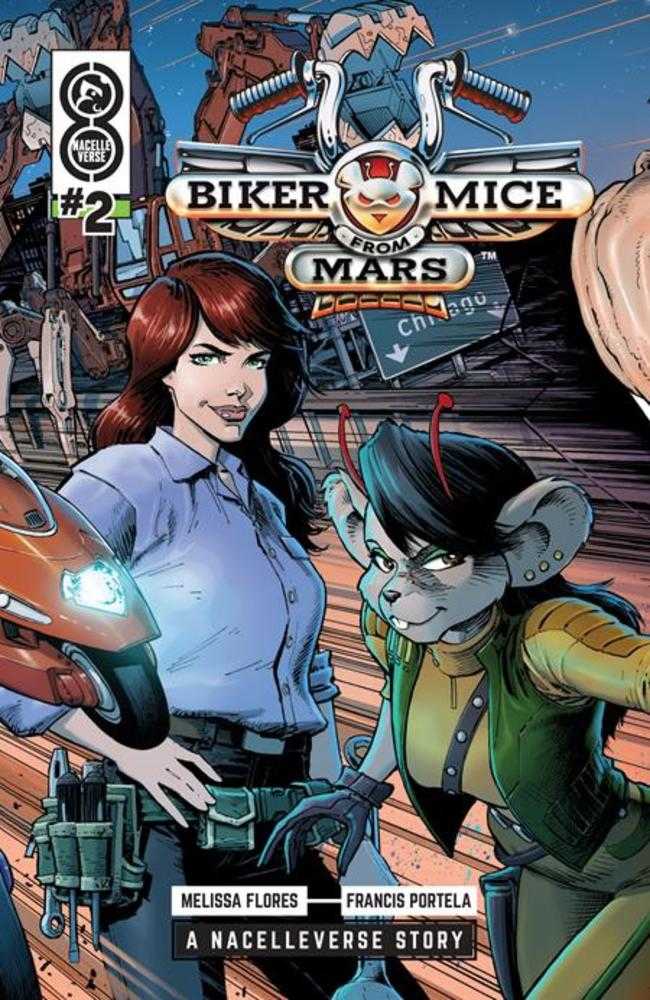 Biker Mice From Mars #2 (Of 3) Cover A Dustin Weaver - The Fourth Place