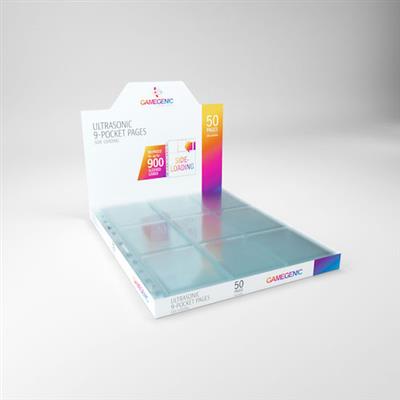 Sideloading 9-Pocket Pages - Clear (50 ct)