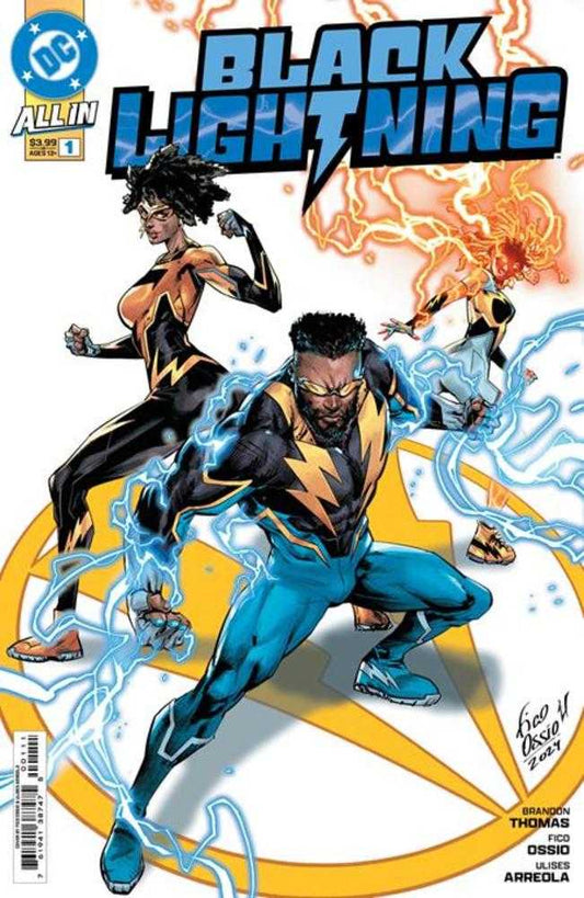Black Lightning #1 Cover A Fico Ossio - The Fourth Place