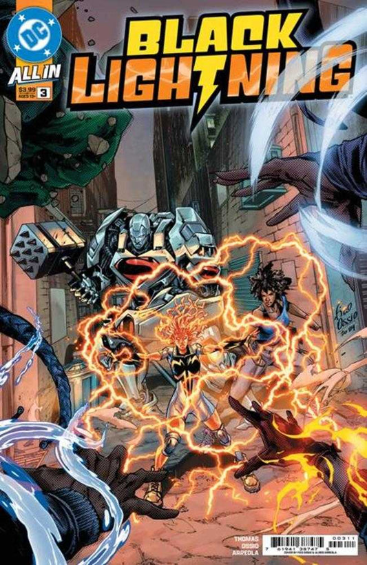 Black Lightning #3 Cover A Fico Ossio - The Fourth Place