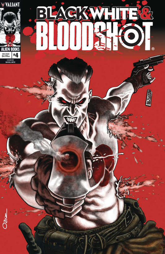Black White & Bloodshot #4 (Of 4) Cover A Ortiz (Mature) - The Fourth Place