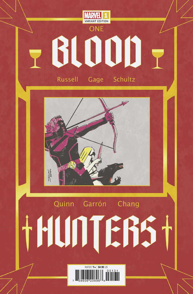 Blood Hunters #1 Declan Shalvey Book Cover Variant [Bh] - The Fourth Place