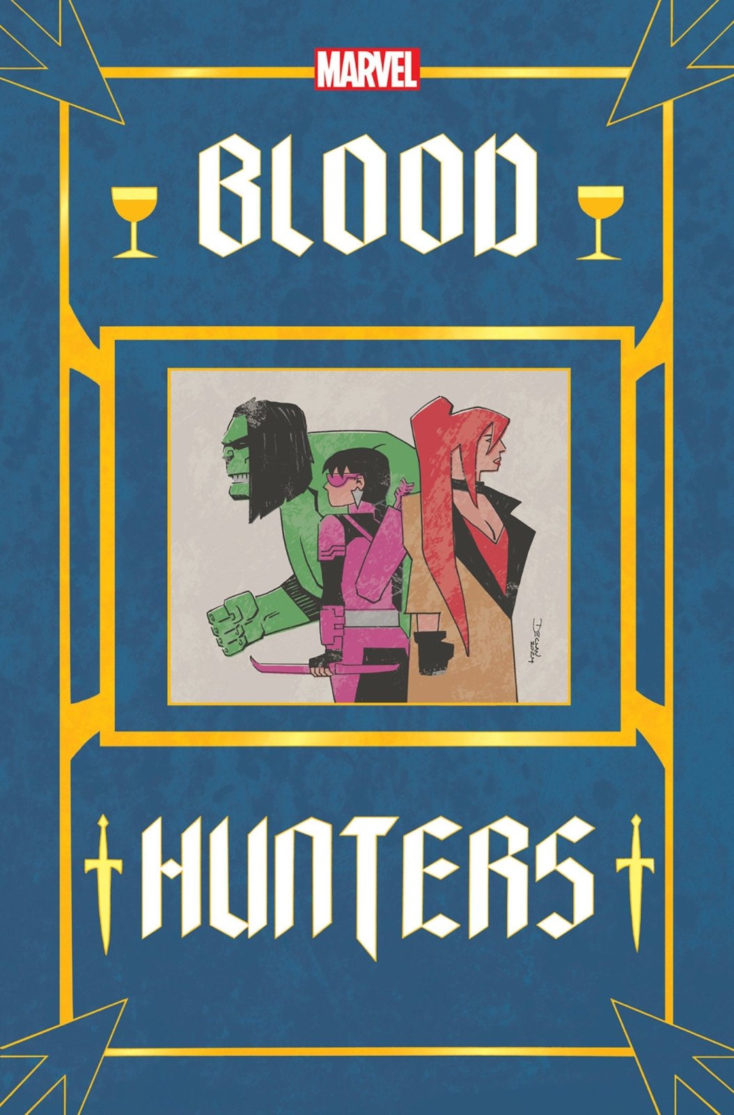 Blood Hunters #2 Declan Shalvey Book Cover Variant [Bh] - The Fourth Place