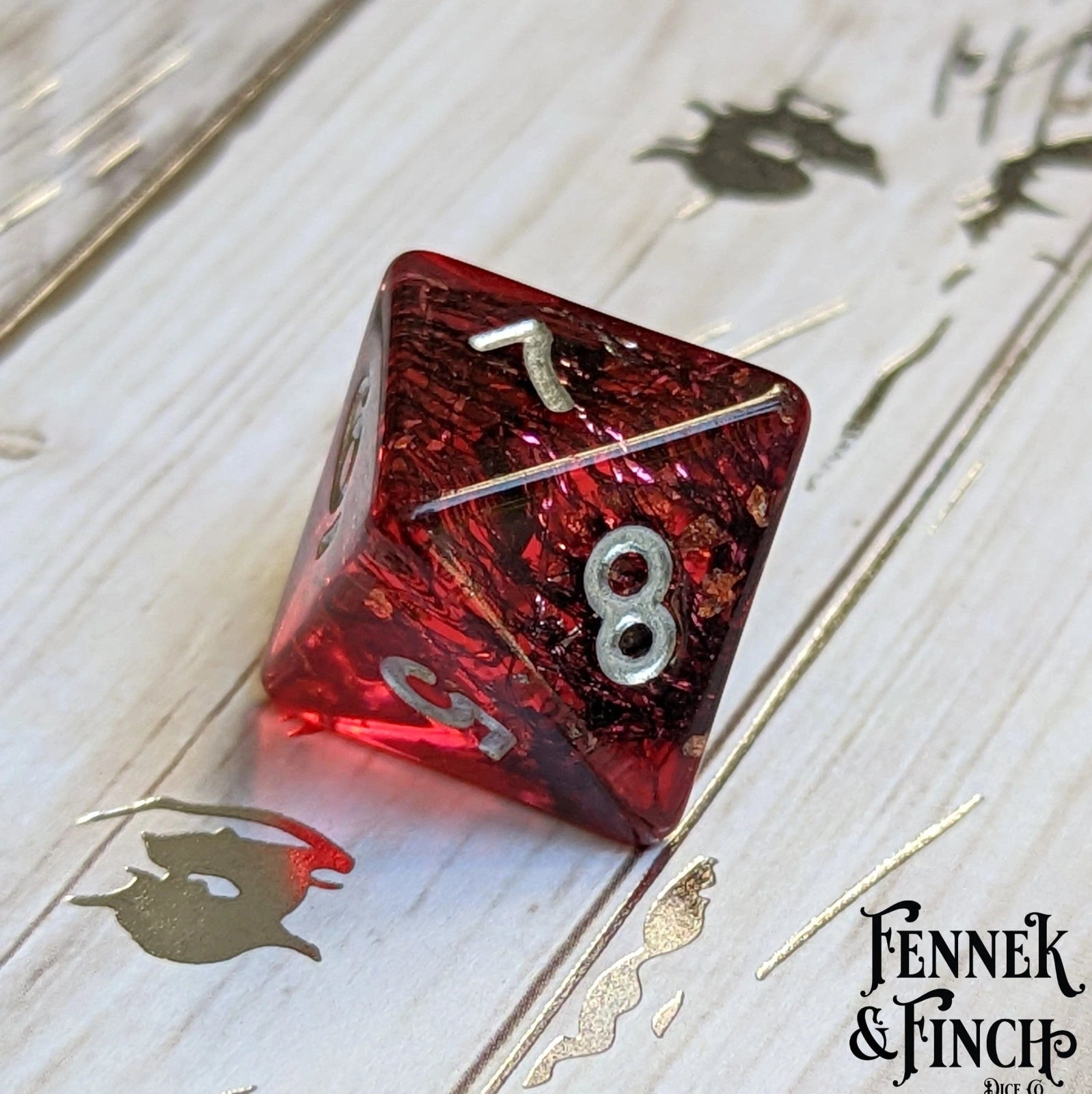 Blood Skies - 7 - Dice Set - The Fourth Place