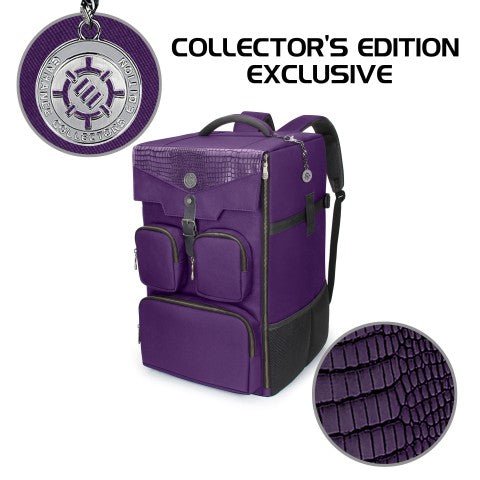 Board Game Backpack Collector's Edition (Purple) - The Fourth Place