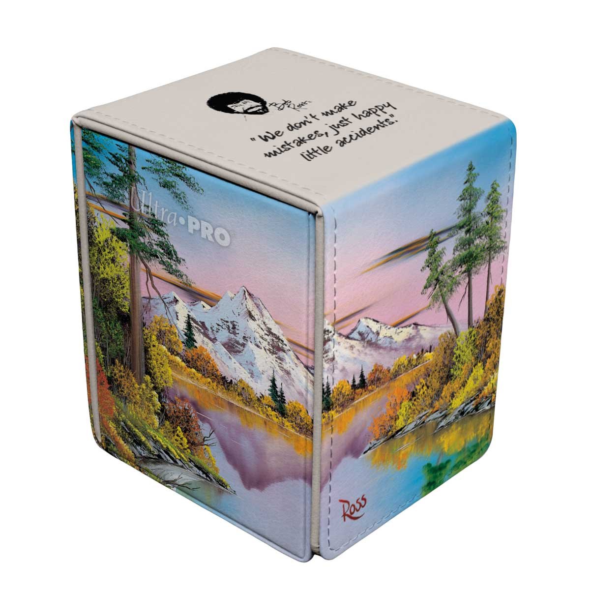 Bob Ross Alcove Flip Deckbox - Mighty Mountain Lake (100+) - The Fourth Place