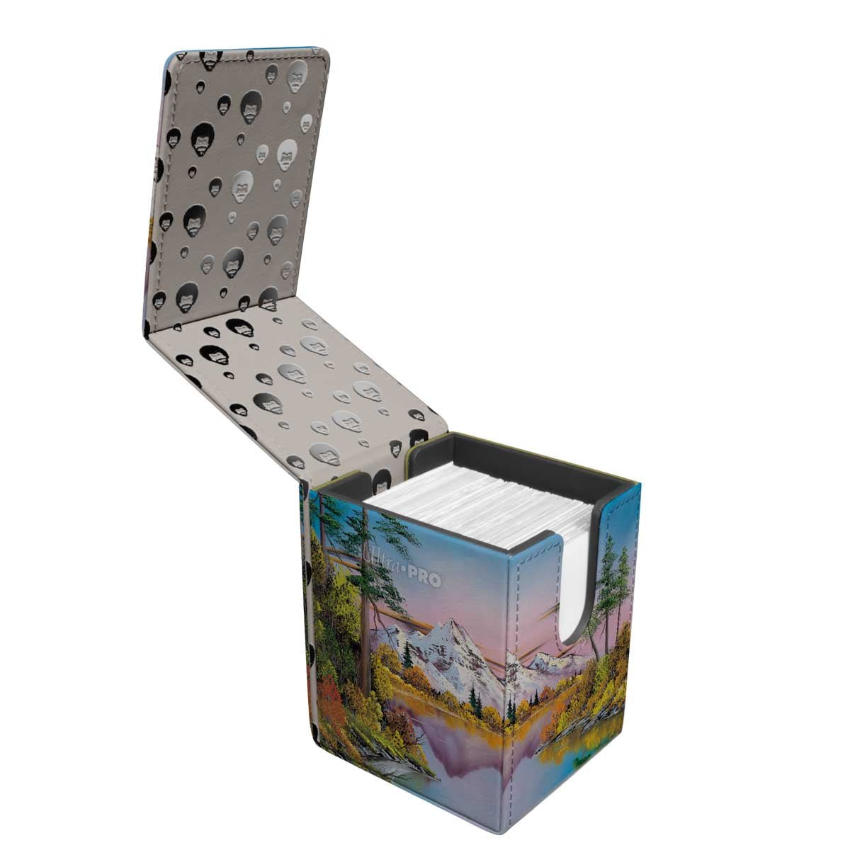 Bob Ross Alcove Flip Deckbox - Mighty Mountain Lake (100+) - The Fourth Place