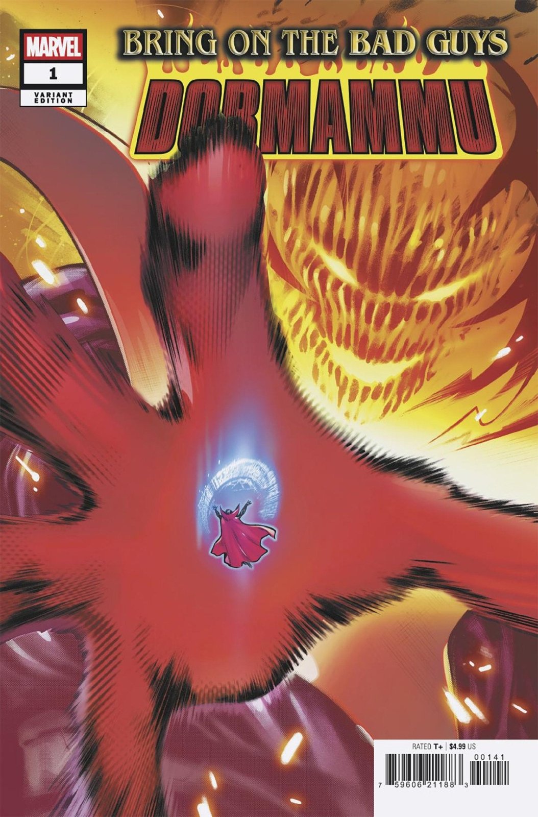 Bring On The Bad Guys: Dormammu 1 Javier Pina Variant - The Fourth Place