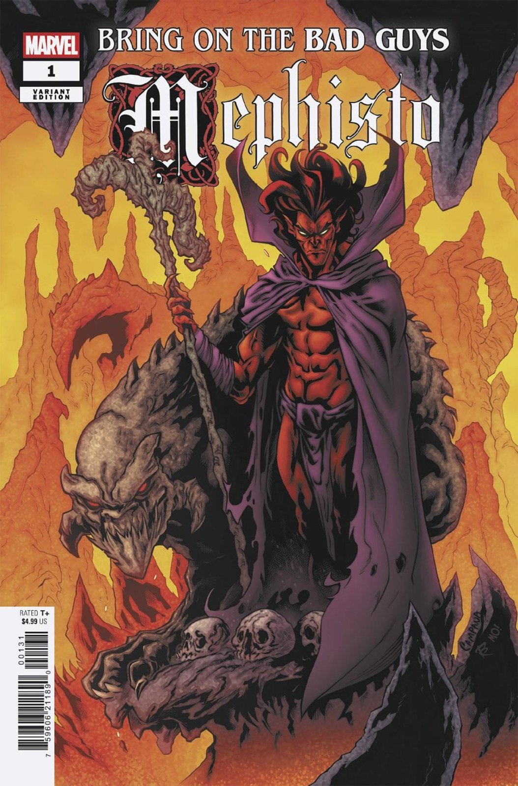 Bring On The Bad Guys: Mephisto 1 Chris Campana Variant - The Fourth Place