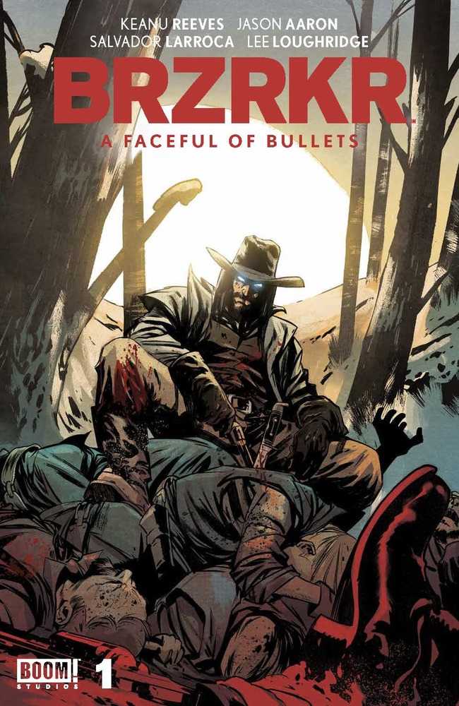 BRZRKR A Faceful Of Bullets #1 Cover A Manna (Mature) - The Fourth Place