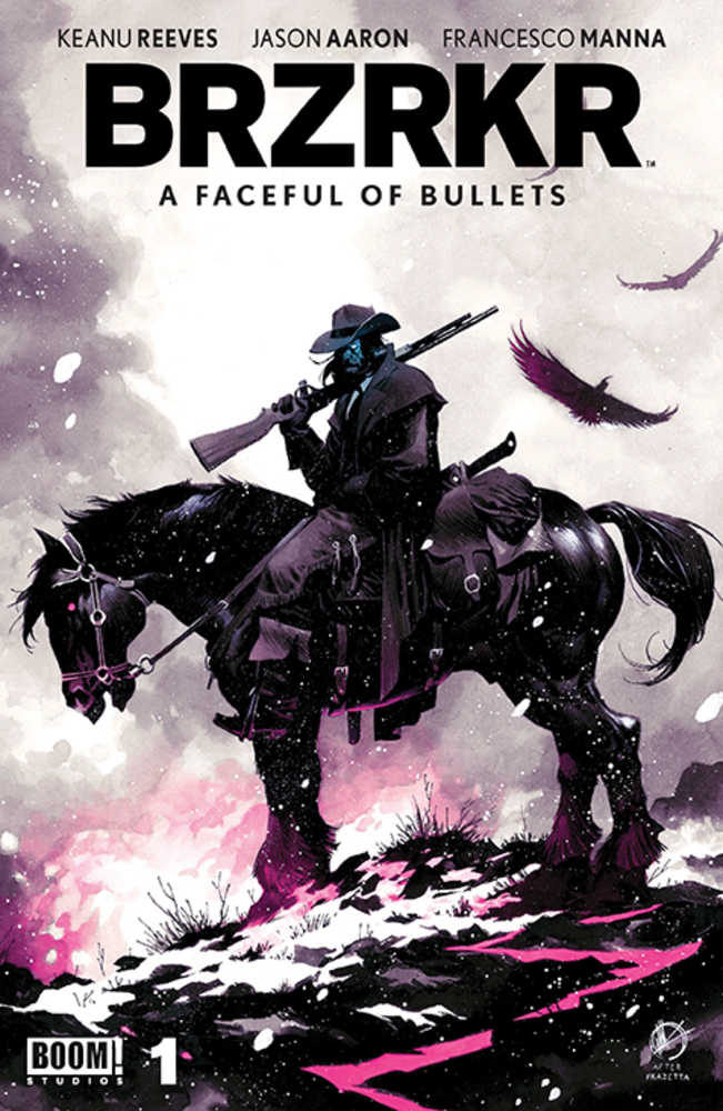 BRZRKR A Faceful Of Bullets #1 Cover B Scalera (Mature) - The Fourth Place