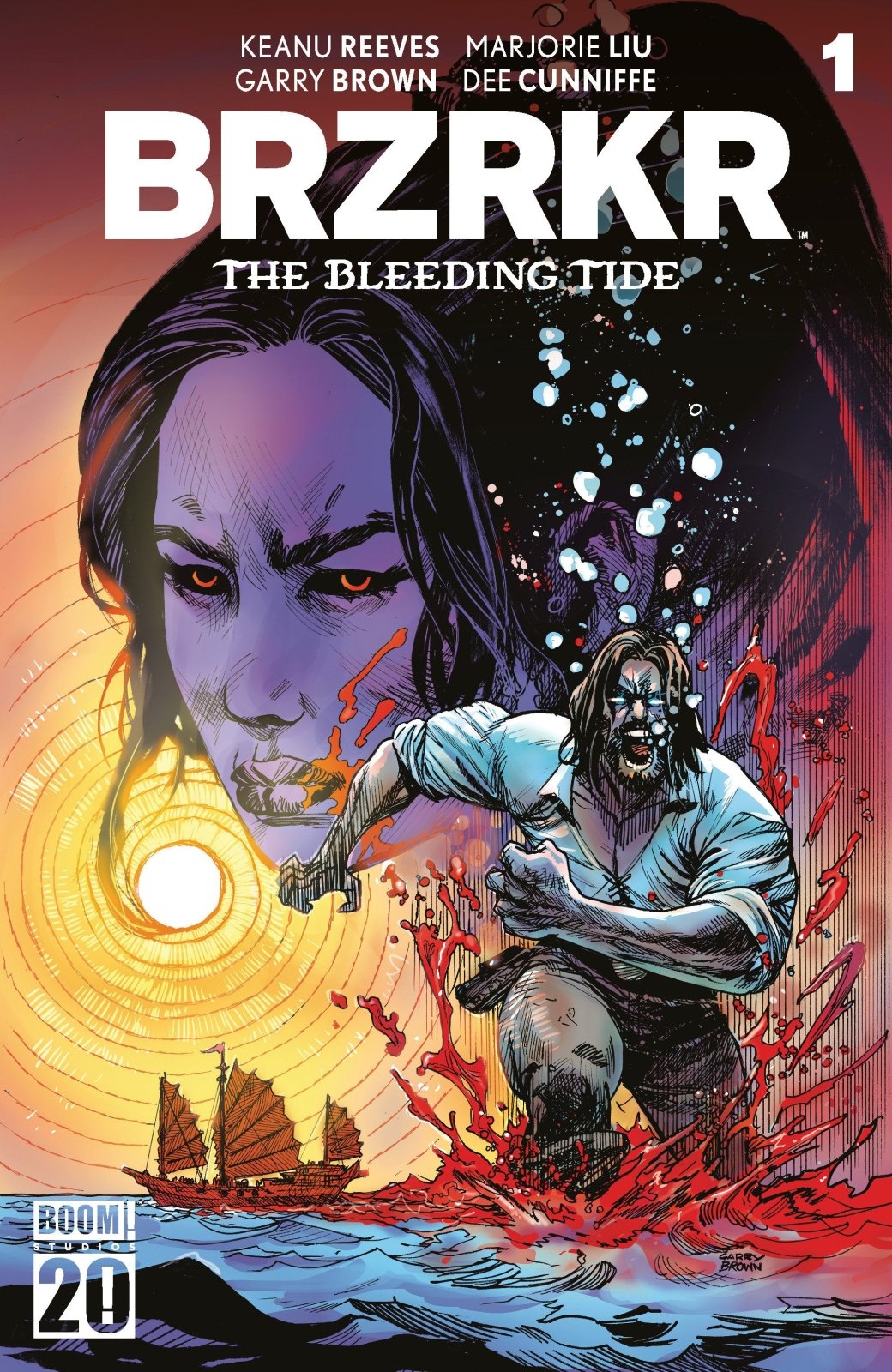 BRZRKR: The Bleeding Tide 1 A Main (Dressed, Brown) - The Fourth Place