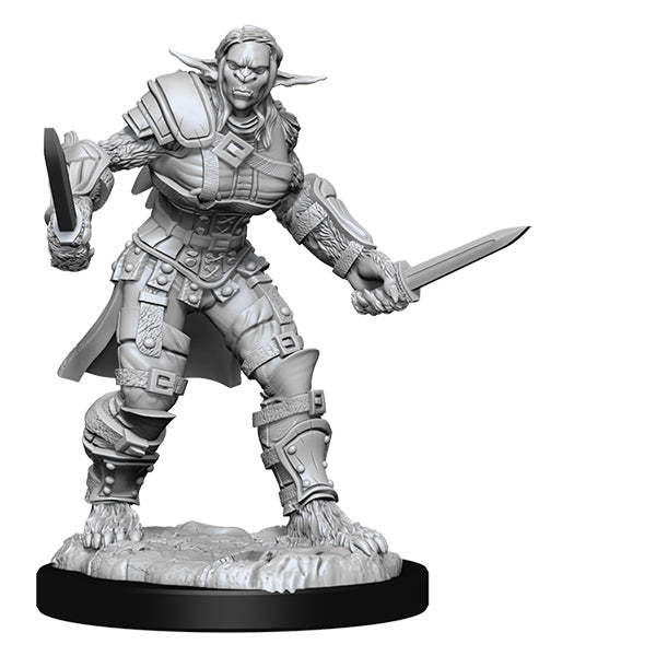 D&D Nolzur's Marvelous Minis: Wave 15- Bugbear Barbarian Male & Bugbear Rogue Female