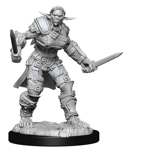 D&D Nolzur's Marvelous Minis: Wave 15- Bugbear Barbarian Male & Bugbear Rogue Female