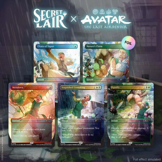 MTG Secret Lair x Avatar: The Last Airbender: My Cabbages! (Foil)