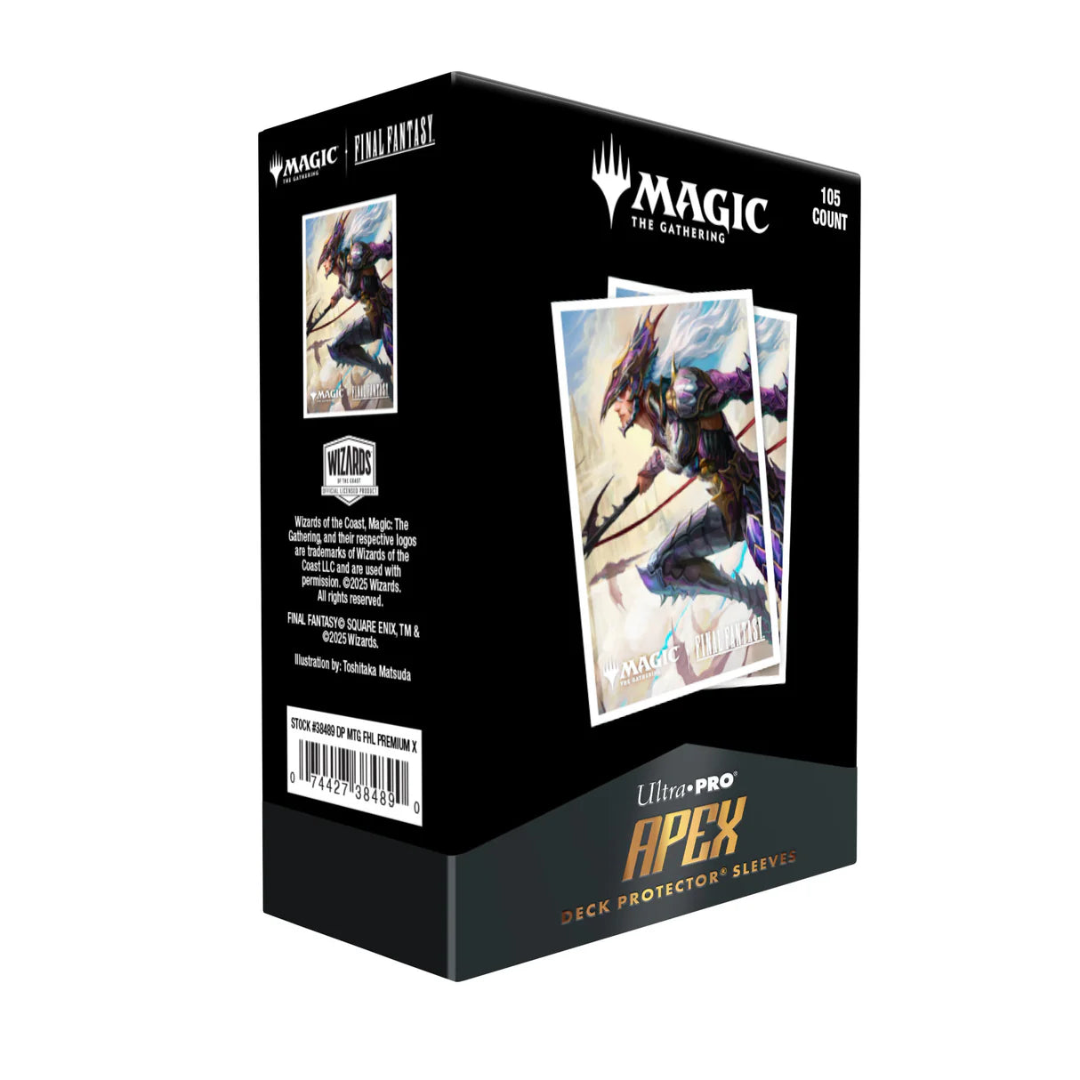 Apex Deck Protectors - MTG: Final Fantasy - Kain, Traitorous Dragoon (105ct)