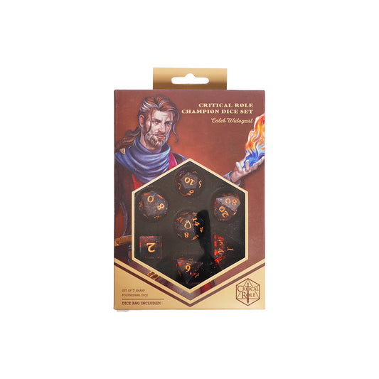 Champion Dice Set: Caleb Widogast