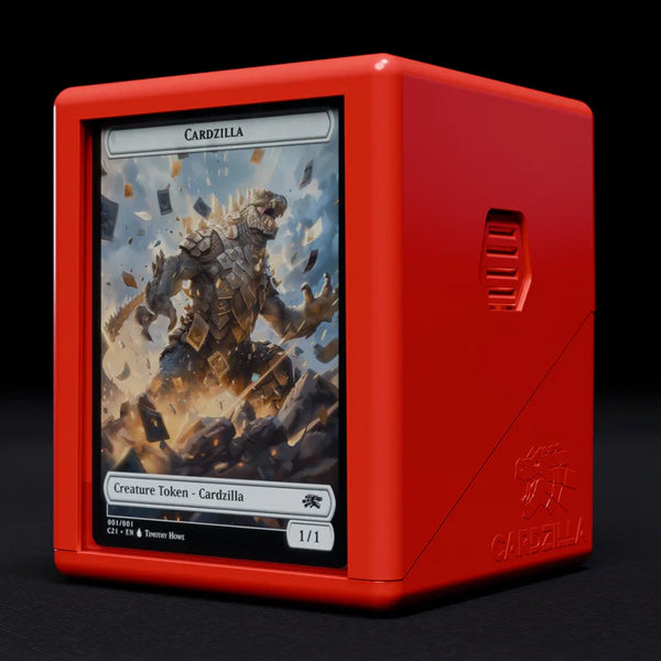 Cardzilla Showcase 100+ Red Deck Box