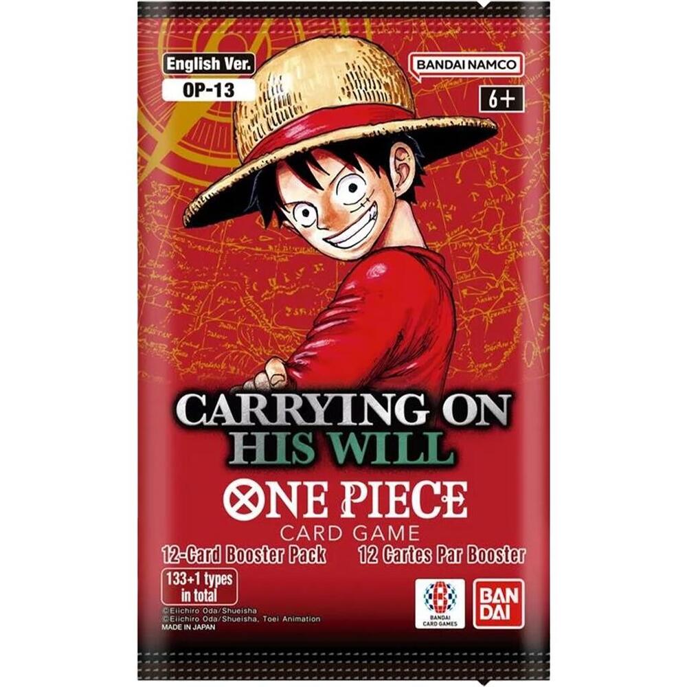 Carrying On His Will Booster Pack (One Piece TCG OP - 13) - The Fourth Place