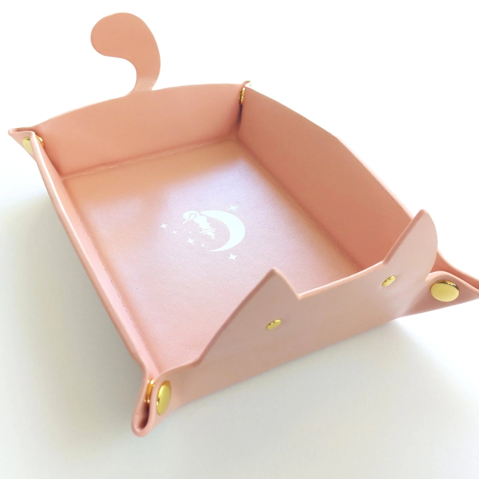 Cat Dice Rolling Tray - Light Pink - The Fourth Place