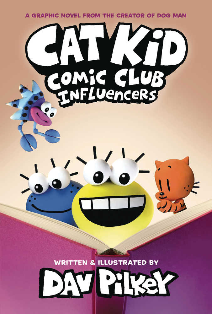 Cat Kid Comic Club Hardcover Graphic Novel Volume 05 Influencers - The Fourth Place