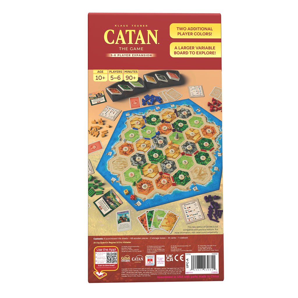 Catan Extension: 5 - 6 Player - 2025 Edition - The Fourth Place