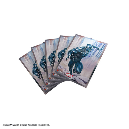 Black Panther - Marvel Super Heroes Premium Art Sleeves - Magic: the Gathering (105ct)