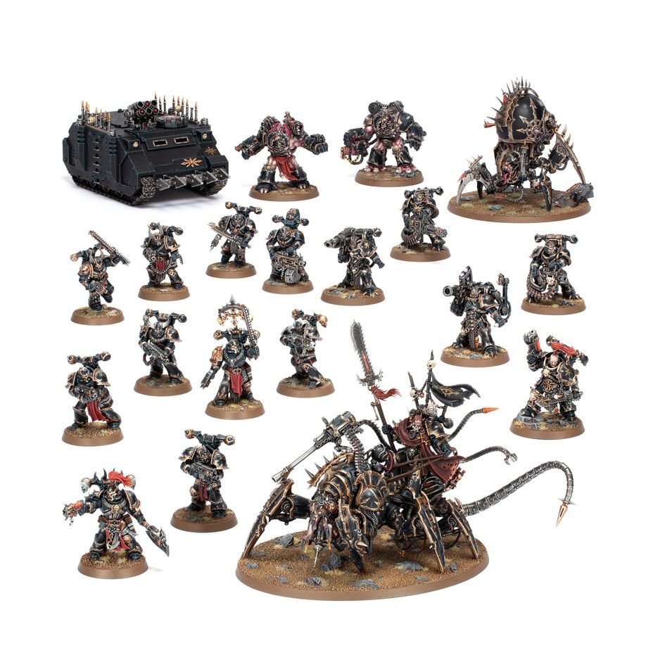 Chaos Space Marines Battleforce: Hellforged Warband - The Fourth Place