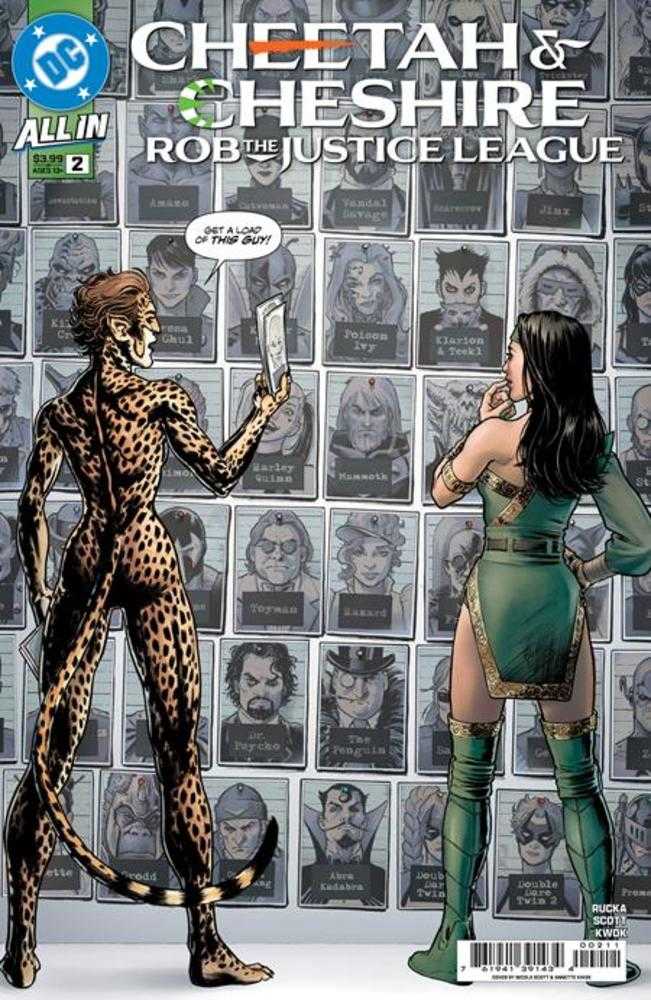 Cheetah And Cheshire Rob The Justice League 2 (Of 6) Cover A Nicola Scott - The Fourth Place