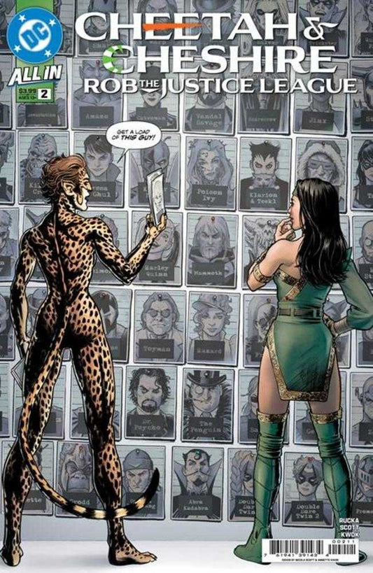 Cheetah And Cheshire Rob The Justice League 2 (Of 6) Cover A Nicola Scott - The Fourth Place