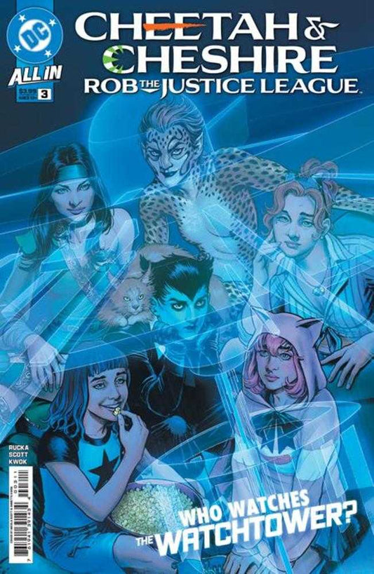 Cheetah And Cheshire Rob The Justice League 3 (Of 6) Cover A Nicola Scott - The Fourth Place