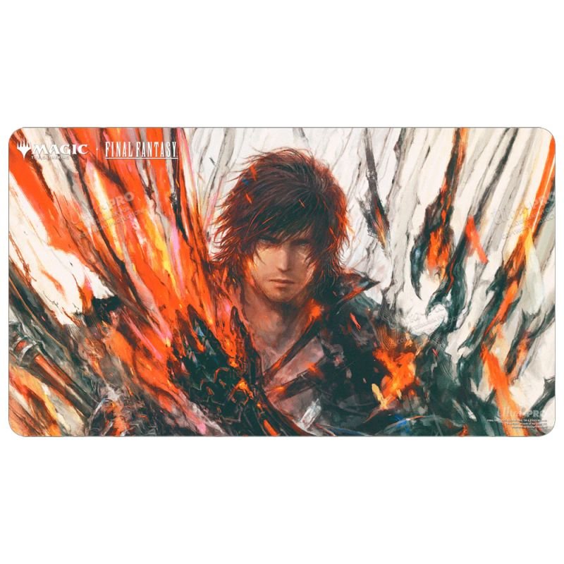 Clive, Ifrit's Dominant / Ifrit, Warden of Inferno - Final Fantasy Double - Sided Playmat - The Fourth Place