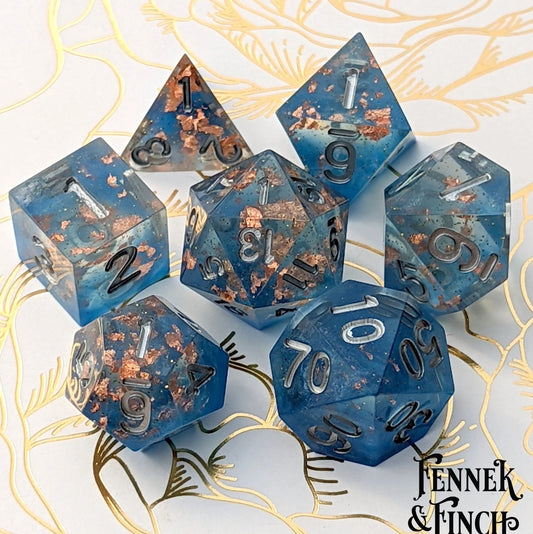 Cloud Palace – 7-Piece Sharp Edge Dice Set