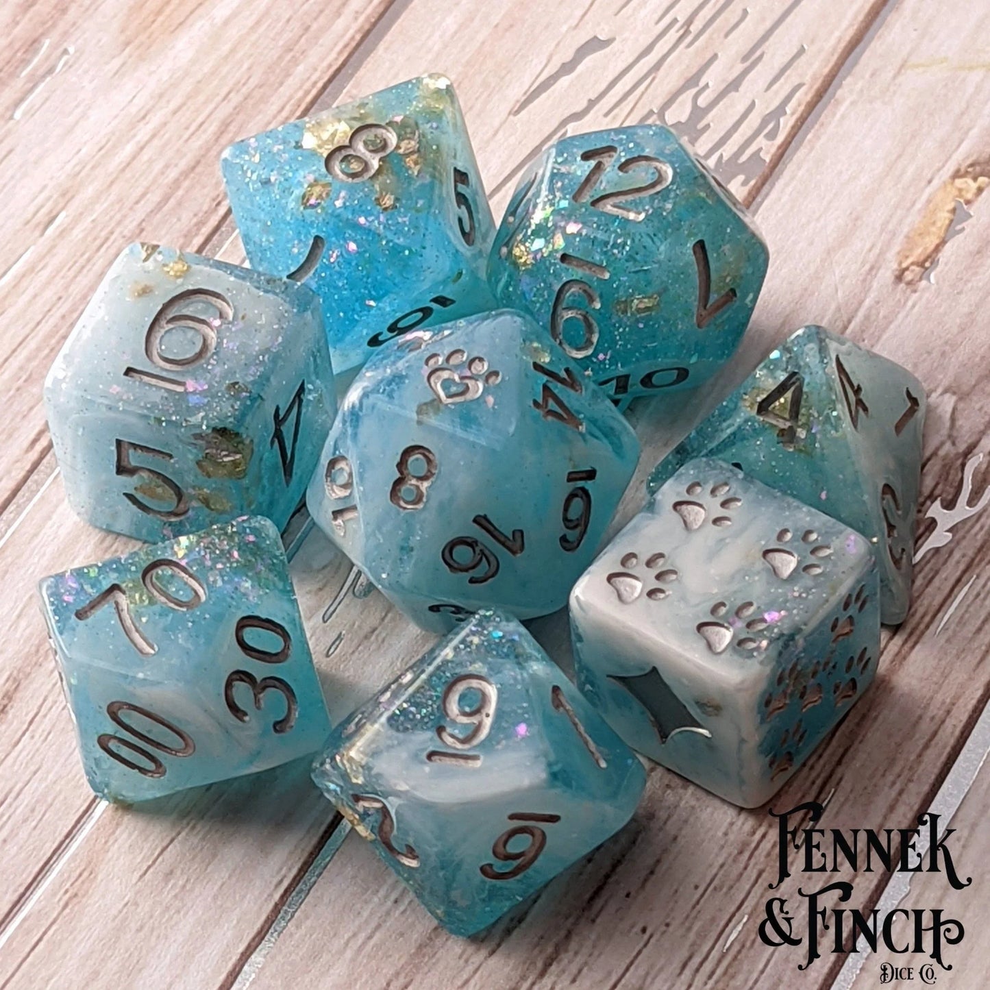 Cresting Wave - 8-Dice Set