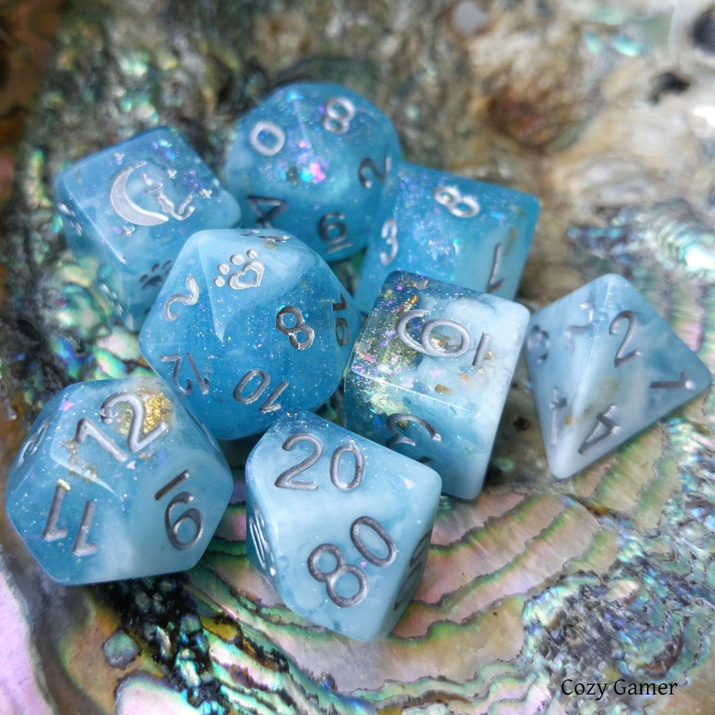 Cresting Wave - 8-Dice Set
