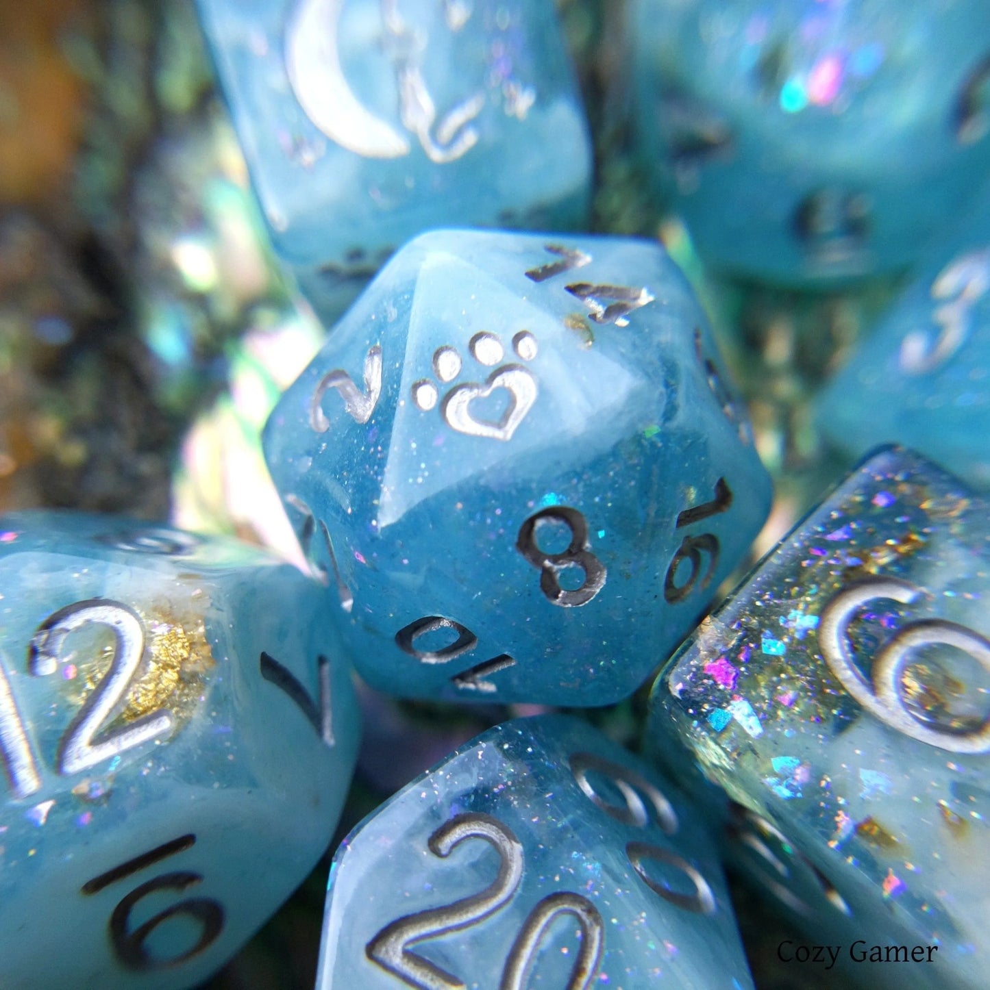 Cresting Wave - 8-Dice Set