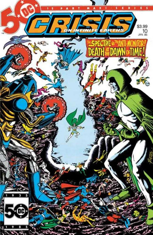 Crisis On Infinite Earths #10 Facsimile Edition Cover A George Perez - The Fourth Place