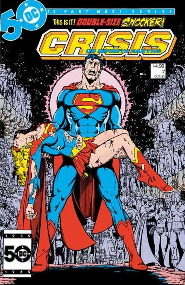 Crisis On Infinite Earths #7 Facsimile Edition Cover A George Perez - The Fourth Place