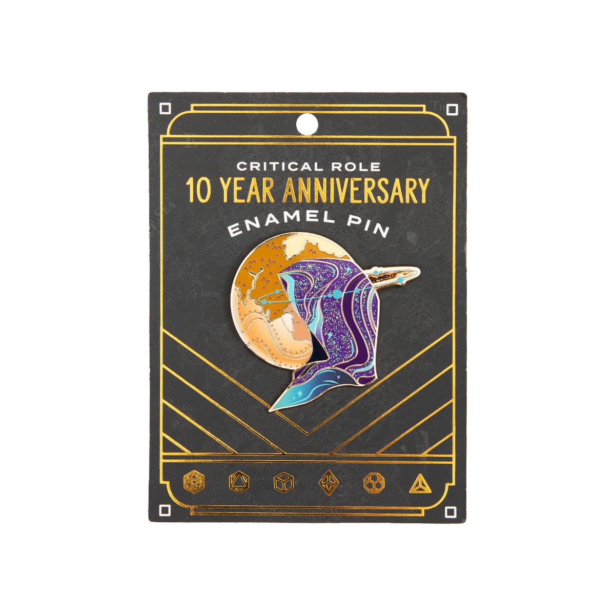 Critical Role 10 Year Anniversary Pin - The Fourth Place
