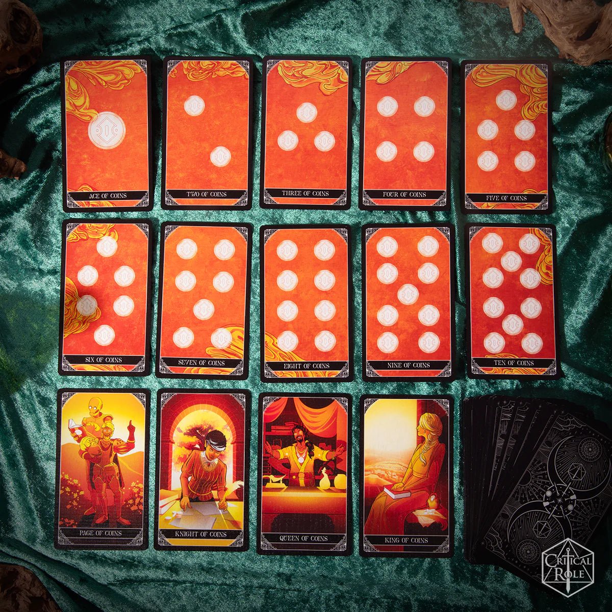 Critical Role 10 - Year Anniversary Tarot Deck - The Fourth Place
