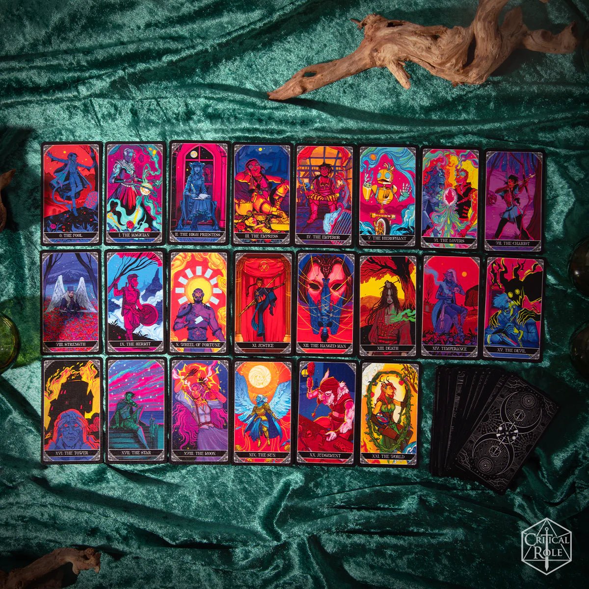 Critical Role 10 - Year Anniversary Tarot Deck - The Fourth Place