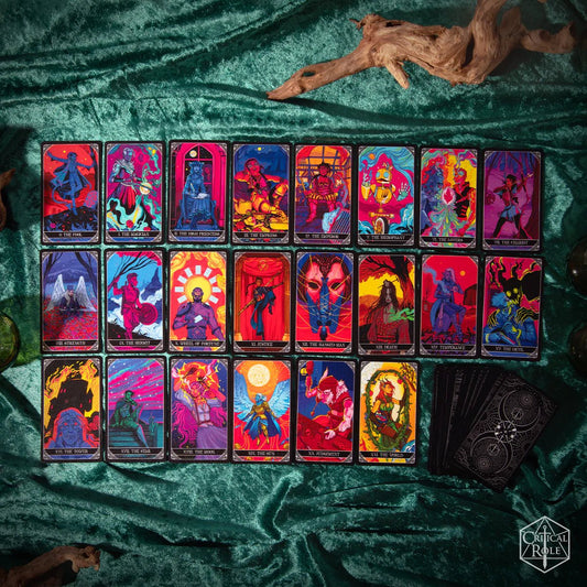 Critical Role 10 - Year Anniversary Tarot Deck - The Fourth Place