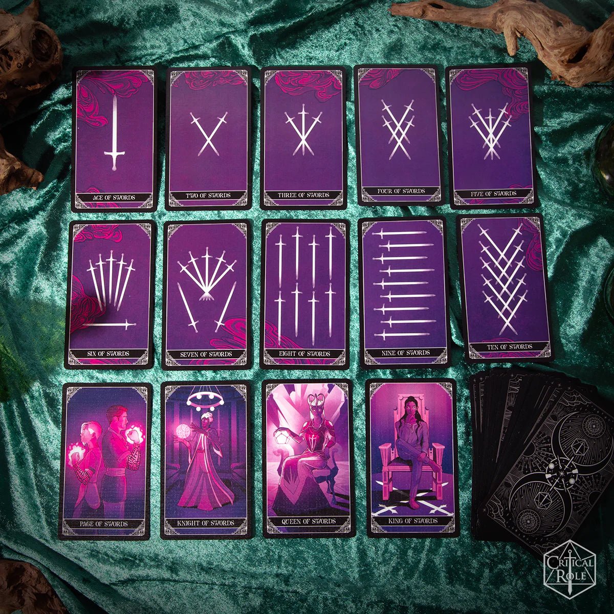 Critical Role 10 - Year Anniversary Tarot Deck - The Fourth Place