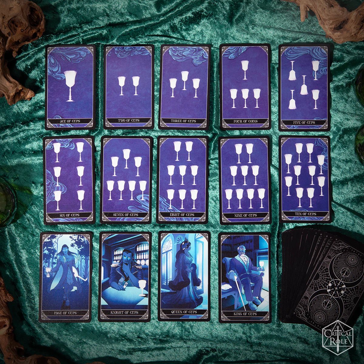 Critical Role 10 - Year Anniversary Tarot Deck - The Fourth Place